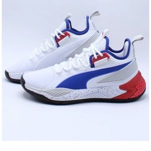 Men's Uproar Hybrid Court PA Shoe - White Blue